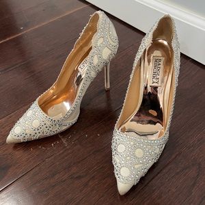 Badgley Mischka Rouge Heels (like new)